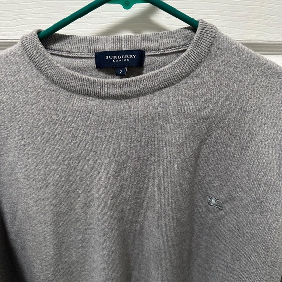 Burberry Gray Crewneck Sweater - Picture 1 of 4
